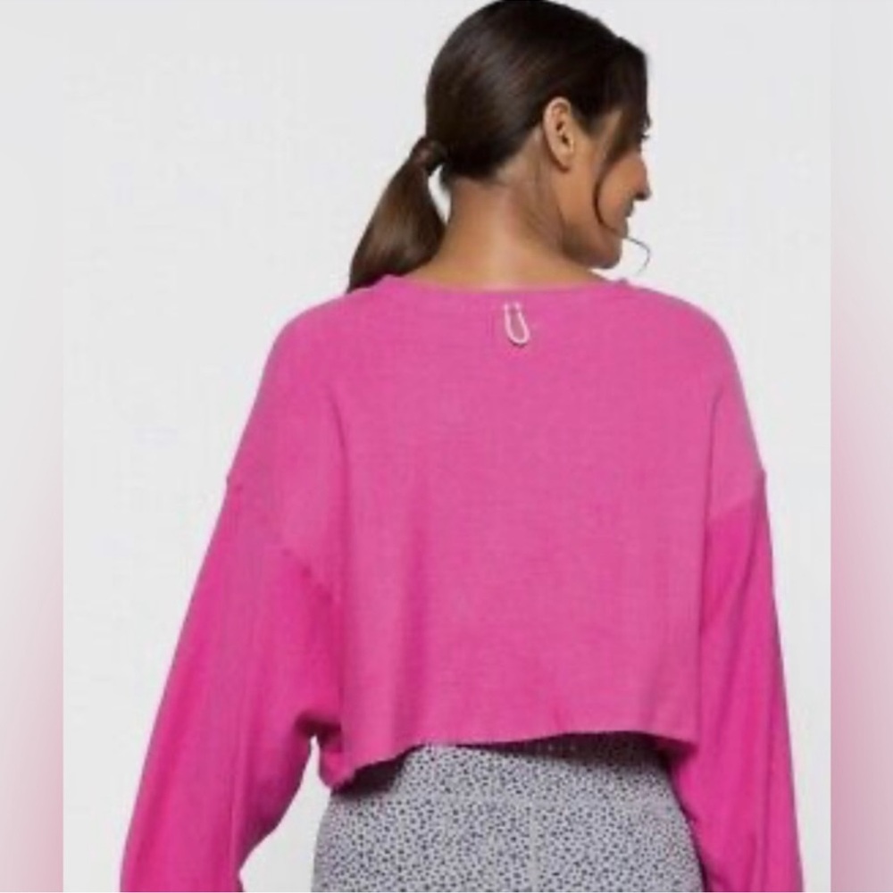 NWT Free People Movement Cropped Surfside Sweatshirtπ - Picture 2 of 8